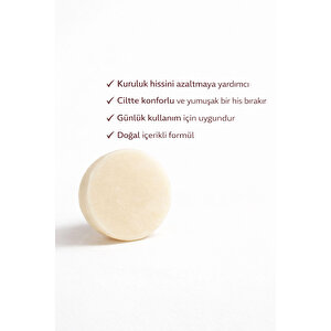 Keçi Sütlü El Yapımı Doğal Oval Sabun - 100 Gr