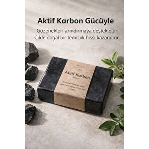 Aktif Karbon Özlü Cilt Bakım Sabunu - 120 Gr