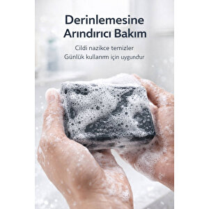 Aktif Karbon Özlü Cilt Bakım Sabunu - 120 Gr