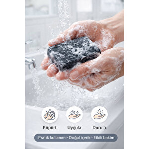 Aktif Karbon Özlü Cilt Bakım Sabunu - 120 Gr