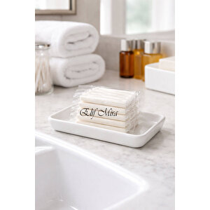 600 Adet 12 Gr Mini Otel Sabunu – Şeffaf Jelatin Sargılı Buklet Misafir Sabunu