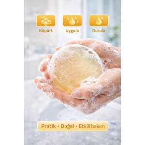 Maya Özlü El Yapımı Doğal Oval Sabun - 100 Gr