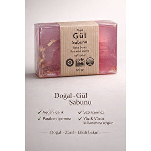 Gül Özlü Cilt Bakım Sabunu - 120 Gr