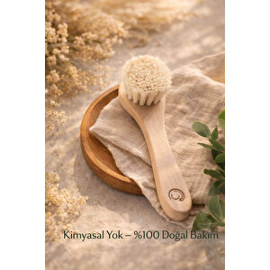 Doğal At Kılı Yüz Bakım Fırçası