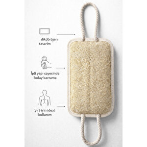 Kabak Lifli İpli Kare Vücut Kesesi