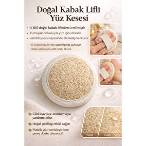 Kabak Lifli Lastikli Yüz Peeling Diski