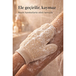 Kabak Lifli Parmaklı Eldiven Vücut Kesesi