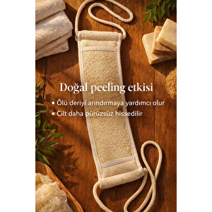 Kabak Lifli İpli Kemer Uzun Sırt Kesesi