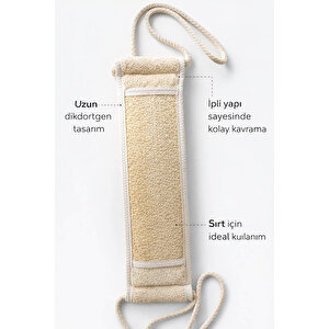 Kabak Lifli İpli Kemer Uzun Sırt Kesesi