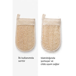 Kabak Lifli Eldiven Battal Vücut Kesesi