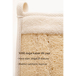 Kabak Lifli Eldiven Battal Vücut Kesesi