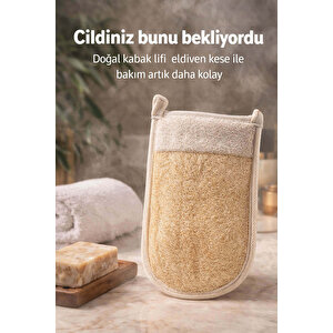 Kabak Lifli Eldiven Battal Vücut Kesesi