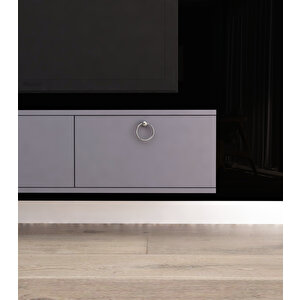 Sıla 150 Cm Duvara Monte Tv Sehpası Antrasit