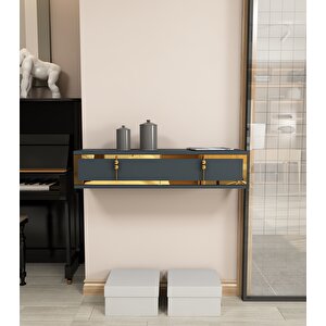 Skyt Duvara Monte Dresuar Antrasit-Altın Antrasit