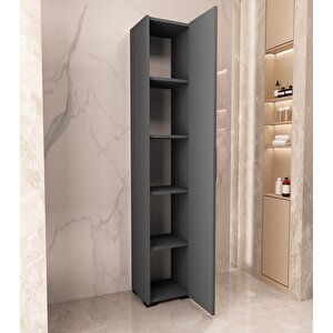 Bella Çok Amaçlı Banyo Dolabı, Portmanto,ayakkabılık- Antrasit