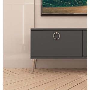 Milan 150 Cm Tv Sehpası Antrasit