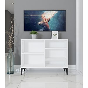 Ayça Çok Amaçlı Konsol Dolap - Beyaz