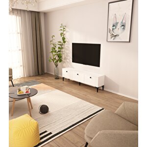 Milani 150 Cm Tv Sehpası Beyaz