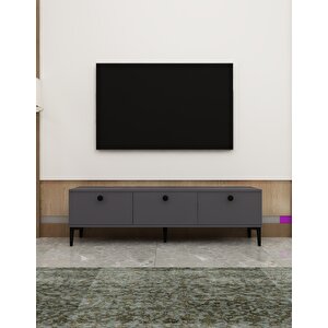 Milani 150 Cm Tv Sehpası Antrasit Antrasit