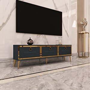 Palo Altın Tv Ünitesi Antrasit-Altın Antrasit
