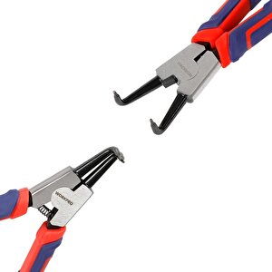 Wp231151 180mm Cr-v Eğri Uçlu Yaylı Profesyonel Dış Segman Pensesi