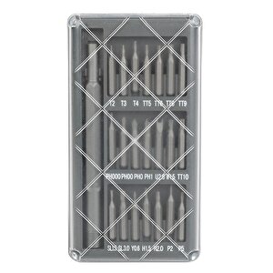 Workpro Wp200551 21 Parça Cr-v Duvar Askı Aparatlı Profesyonel Manyetik Tornavida Seti