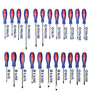 Workpro Wp200560 100 Parça Duvar Askı Aparatlı Profesyonel Cr-v Manyetik Tornavida Ve Bits Uç Seti