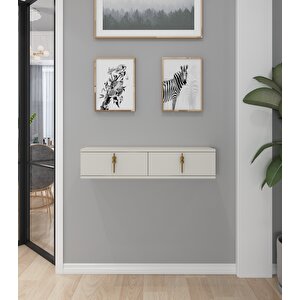 Skys Duvara Monte Dresuar | Bej - Bej Bej