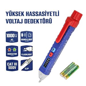 Wp295004 12-1000 Volt Ac Yüksek Hassasiyetli Profesyonel Voltaj Dedektörü