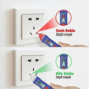 Wp295004 12-1000 Volt Ac Yüksek Hassasiyetli Profesyonel Voltaj Dedektörü