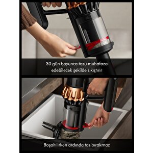 V16 Piston Animal Kablosuz Süpürge (mat Siyah/bakır)