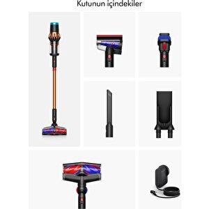 V16 Piston Animal Kablosuz Süpürge (mat Siyah/bakır)