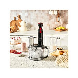 Pro Multimax 6 In 1 Çok Amaçlı Mutfak Robotu Black