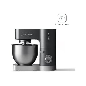 X Homend Artfood 3025h Antrasit Stand Mikser 1200 Watt 5,5 Litre Paslanmaz Çelik Hazne