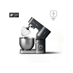 X Homend Artfood 3025h Antrasit Stand Mikser 1200 Watt 5,5 Litre Paslanmaz Çelik Hazne