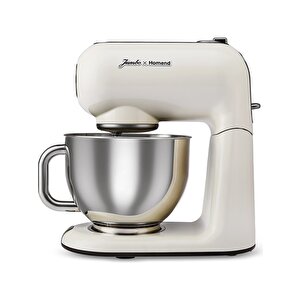 X Homend Vintage Profashion 3026h Krem Stand Mikser 1500 Watt 5,5 Litre Paslanmaz Çelik Hazne