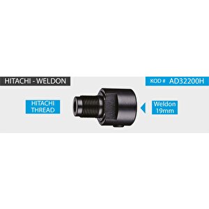 Hitachi - Weldon Adaptor (ad32200h)