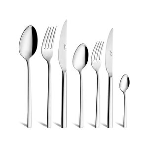 2001 84 Parça 12 Kişilik Çelik Çatal Kaşık Bıçak Takımı