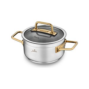 Modena 8 Parça Titanyum Gold Tencere Seti