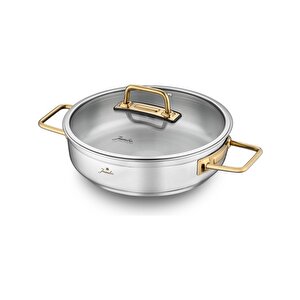 Jumbo Modena 8 Parça Titanyum Gold Tencere Seti