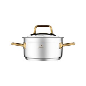 Jumbo Modena 8 Parça Titanyum Gold Tencere Seti