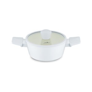 Swiss Crystal Light Grey 7 Parça Tencere Seti