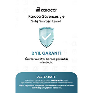 Karaca Hatır Otomatik Su Alma Hazneli Türk Kahve Makinesi 5 Fincan Kapasiteli Walnut Brown