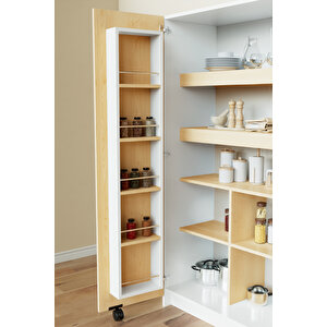 "zelvin" 2 Kapakli Raflı Kiler Dolabı Banyo Dolabı, Mutfak Dolabı Çok Amaçlı Dolap