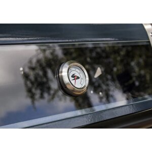 X250 Klasik Gri Mavi Gazlı Barbekü - Tek Brülör, Geniş Pişirme Alanı