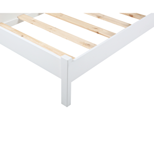 Perla Modern İnci Beyaz Tek Kişilik  Karyola 90x190