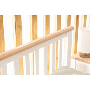 Perla Modern İnci Beyaz Tek Kişilik  Karyola 90x190