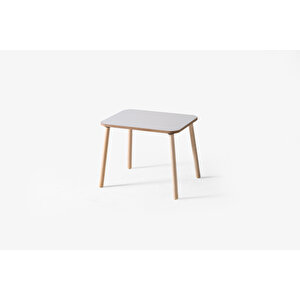 Montessori Çocuk Mickey 1 Adet Beyaz Sandalye