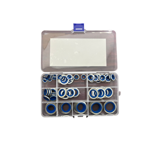 Mel 90 Parça Metrik Ölçülü Oringli Pul Seti