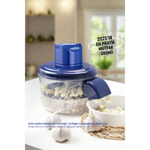 Şarjlı Meyve Sebze Sarımsak Soyucu